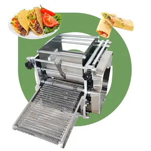 Máquina compacta de tortilla taco capati, máquina de plantas alimentos fabricante ata para fazer comércio de tortilla