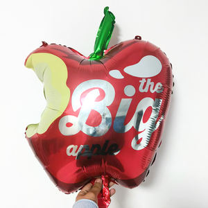 Ballons CYmylar New York en feuille de pomme Statue de taxi jaune de ballons en mylar hélium de Laberty pour la décoration de fête de NYC - Product Image 3