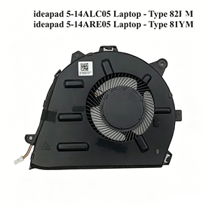 พัดลมระบายความร้อนสำหรับแล็ปท็อปสำหรับ <span class=keywords><strong>Lenovo</strong></span> <span class=keywords><strong>IdeaPad</strong></span> <span class=keywords><strong>5</strong></span> <span class=keywords><strong>14ABA7</strong></span> 82SE <span class=keywords><strong>5</strong></span>-14ALC05 14ARE05 82LM 81YM คอมพิวเตอร์คูลเลอร์หม้อน้ำ 5F10S13993 5F10Y88575 - Product Image 3