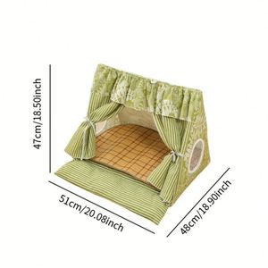 Carpa Extraíble para Perro, Cama Transpirable para Gatos, Cueva de Verano, Gran Espacio, Accesorios para Mascotas - Product Image 4
