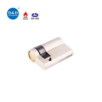 Demi-serrure de porte pour salle de classe, en laiton massif, demi-serrure cylindre avec clé, livraison gratuite
