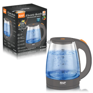 <b>Kitchen</b> Application 2000W 2.0L Rapid Boiling Auto Off Indicator Light Electric Glass Tea Kettle - Product Image 4