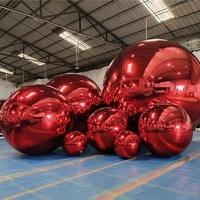 Ballon gonflable géant en PVC en forme de miroir pour décoration de mariage et de fête