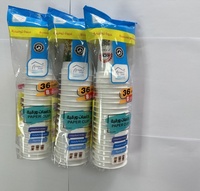 Penuh otomatis GC-450-1 plastik PP/PS/PET/PLA mangkuk menghitung kemasan mesin dibuat Cina PLC untuk tas makanan pelabelan Film