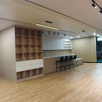 Kiosque à café préfabriqué de 40 pieds en conteneur, panneaux aluminium-plastique, paroi de 100 mm, isolation PU 6 faces, boutique modulaire