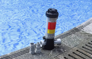Chlorinateur en ligne à libération lente longue durée, distributeur à faible entretien pour maisons de vacances et piscines saisonnières - Product Image 4