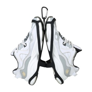<b>Shoe</b> Holster for Backpack with Clip Hanger <b>Shoe</b> <b>Holder</b> for Sneakers & Cleats-Travel Outdoors & Sports Use (Large Black) - Product Image 1