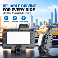 4CH Smart Dash Cam 1*1080P + 3*720P Perekaman Dual Slot TF Penyimpanan 1TB Dashcam untuk Taksi dan Kendaraan Layanan Angkutan