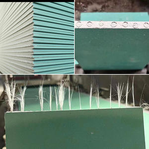 Plaque de plâtre pour vente directe 1200/1220*2400/2440/2000*9.5/12mm <span class=keywords><strong>Isolation</strong></span> thermique et acoustique Plaque de plâtre - Product Image 3