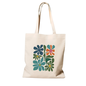 High Quality Cotton <b>Canvas</b> Tote <b>Bag</b> Customized Logo Top Selling Reusable Women's <b>Bag</b> Long Ribbon Rope Handle Direct Manufacturer - Product Image 2