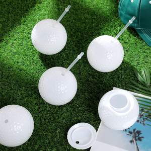 Bouteille d'eau portable en plastique incassable pour golfeurs, mini-gourde isotherme anti-fuite pour le golf - Product Image 5