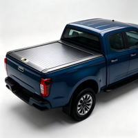 Couverture de benne de camion électrique rétractable en aluminium, protège-benne de pick-up