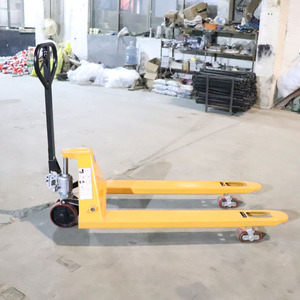 マテリアルハンドリング用のカスタム油圧手動フォークリフトハンドパレットトラック手動パレットトラック - Product Image 5