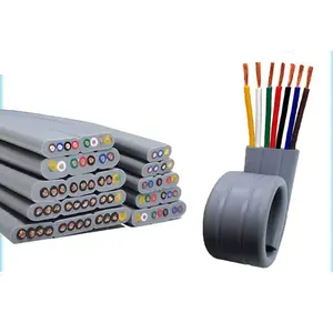 High quality CAT5 CAT6 Elevator Flat Traveling Cable with good price