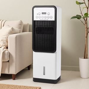 <span class=keywords><strong>พัดลม</strong></span><span class=keywords><strong>ไอ</strong></span><span class=keywords><strong>เย็น</strong></span>แบบระเหยน้ำ แบบพกพา ถังน้ำขนาดใหญ่ เสียงเบา ลมแรง ใช้ในหอพักและบ้าน - Product Image 1