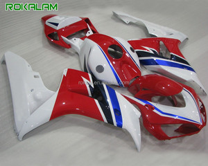 Para Honda CBR1000RR 2006 2007 06 <span class=keywords><strong>07</strong></span> <span class=keywords><strong>CBR</strong></span> <span class=keywords><strong>1000</strong></span> RR CBR1000 1000RR blanco rojo azul carrocería carenado conjunto - Product Image 1