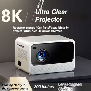 โปรเจคเตอร์พกพา 4K Ready 1080p ระยะฉายสั้น ระบบสมาร์ทแอนดรอยด์ 9.0 แอลอีดี แรม 2GB ความสว่าง <span class=keywords><strong>750</strong></span> ANSI ลูเมนส์ ลำโพงในตัว สำหรับธุรกิจ - Product Image 3