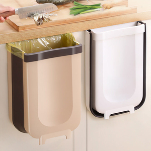Sesame bán buôn có thể gập lại Treo Nhà Bếp thùng rác có thể nhiều kịch bản ứng dụng PVC Thùng rác lưu trữ túi - Product Image 3