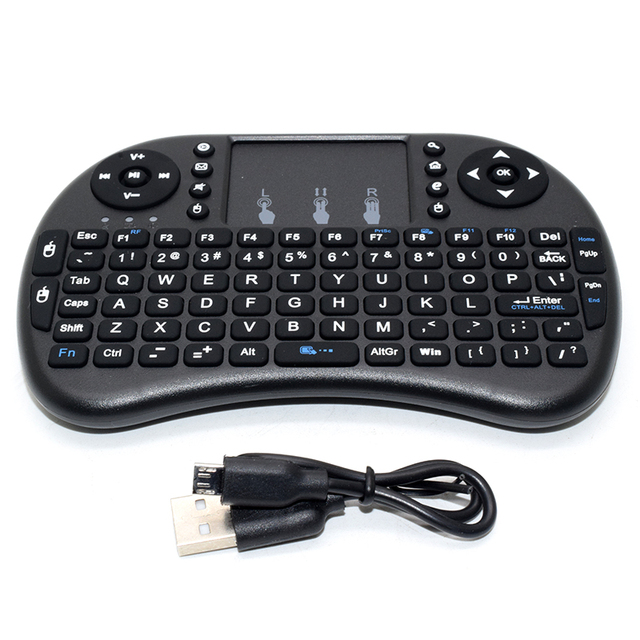 #15F009 Mini i8 2.4G Wireless Keyboard with Touchpad USB Product for PC & Google Pad Electronic Accessories