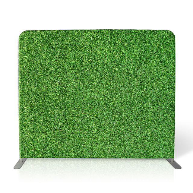 Trade Show Display Straight Aluminum Frame Tension Fabric Custom Back Drop Stand Photography Green Screen Backdrop