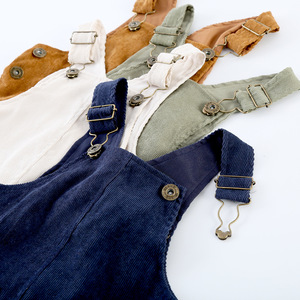 夏用幼児服 男の子 女の子 子供服 綿100% コーデュロイ キッズ オーバーオール - Product Image 6