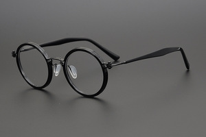 <span class=keywords><strong>Gafas</strong></span> de acetato de titanio hechas a mano al por mayor, <span class=keywords><strong>gafas</strong></span> de lectura ópticas para <span class=keywords><strong>hombre</strong></span> y mujer, novedad de alta calidad 2024 - Product Image 4