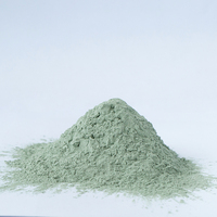 Poudre de polissage en carbure de silicium (SiC) vert haute pureté, poudre de SiC vert grain 1200 pour lames de mélangeur et de fonderie