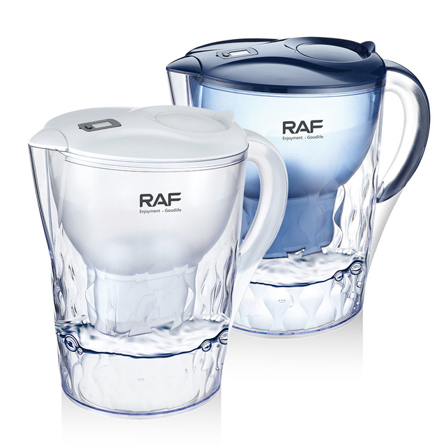 Transparent Glass 3.5L Portable RV Use Water Purification Pitcher Activated Carbon Filter Overheat Protection Household Water