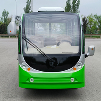 Bus électrique touristique 14 places zéro émission pour le transport dans les sites touristiques et les excursions urbaines sur de courtes distances, fonctionnement silencieux