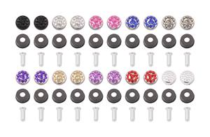 Venta caliente Diamond Bling Crystal Rhinestone <span class=keywords><strong>Handiwork</strong></span> Metal US Car License Plate Frame - Product Image 3