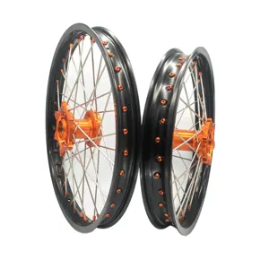 Dirt Bike And Enduro Motocross Wheel Rim Set Motorcycle Wheels