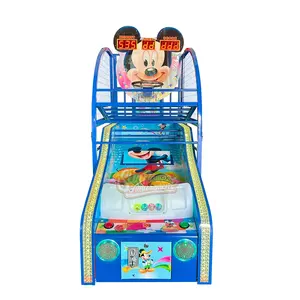 Indoor Amusement Equipment Kids Coin Operated Game Machine Children Arcade Basketball Shooting Game Ma