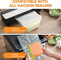 Bester Preis Kundenspezifisch Bedruckte Lebensmittelechte PE Mikrowellengeeignete Heißsiegel-Vakuumbeutel für Babynahrung und Tiefkühlverpackungen