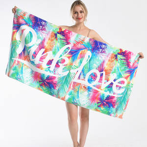 Asciugamani da <span class=keywords><strong>Spiaggia</strong></span> in Velluto Personalizzati di Lusso, Popolari, Comodi, ad Asciugatura Rapida, con Stampa Digitale e Logo - Product Image 2