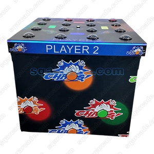 Machine de jeu d'arcade à monnayeur pour parc d'attractions, Chaos Strike-a-Light Naughty Beans pour 4 joueurs, pour la location de carnavals - Product Image 5