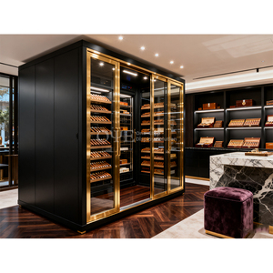 Mueble de Exhibición para Cuarto de Puros de Madera de Alta Calidad, Humidor para Puros con Acceso Interior - Product Image 1