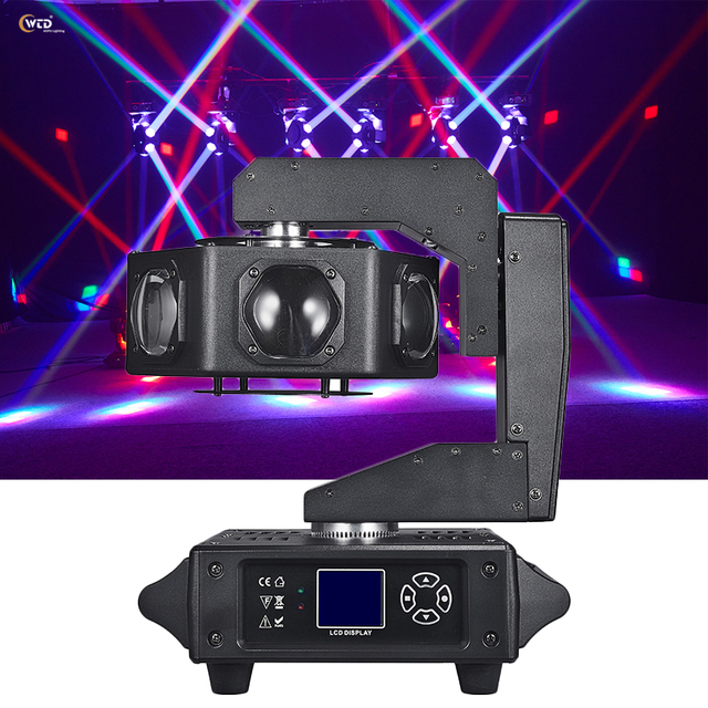 AOPU Infinity Rotation 6pcs 40W RGBW LED Scan Beam Moving Head Light 6pcs 40W RGBW LED Scan Beam Led Scanner