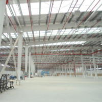 Qindao Xinguangzheng Comercial Industrial Preingeniería Diseño prefabricado Estructura de acero Almacén de fábrica prefabricado de metal