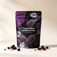 Private Label Natuurlijk Gedroogd Moerbeibes Fruit Zonder Toegevoegde Suiker, Groothandel FD Moerbeibes Fruit