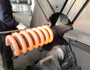 Chaîne de production de enroulement à chaud automatique de ressort four de chauffage par induction pour le moteur de traitement thermique comme composant de noyau - Product Image 4