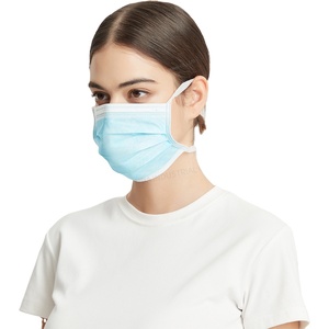 Bán buôn cá nhân bọc 3 ply y tế phẫu thuật thở bảo vệ an toàn dùng một lần mặt nạ với đàn hồi tai vòng lặp CE - Product Image 6