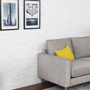 Panel de pared 3D de madera para sala de estar, panel de pared interior, diseño de paneles de pared estriados sólidos de madera 3D - Product Image 6