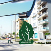 Désodorisant de voiture en papier de noix de coco naturel certifié CE, longue durée, papier écologique, formule éliminant les odeurs