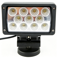 6.2Inch 33W Rectangle LED Work Light IP68 Waterproof 12-48V 2200LM 6000K Auxiliary Driving Lamp Offroad Car Truck Forklift