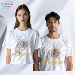 Nuovo all'ingrosso Bling <span class=keywords><strong>Redskins</strong></span> Logo della squadra sportiva indiana trasferimento di strass personalizzato NFL ferro su strass Logo personalizzato - Product Image 4