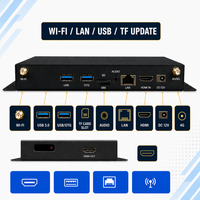 Boîtier de lecteur multimédia numérique 4K Android 13 Quad Core 4 Go de RAM 32 Go de ROM