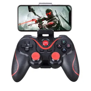 Joystick Pengendali Game Gamepad Nirkabel Keluaran Baru untuk IOS Android PC Sakelar PS3