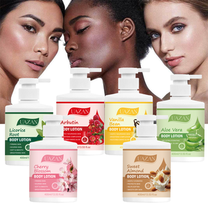 ओम गंध 400 मिलीलीटर एलो वेरा लिकोरिस रूट आर्बुटिन शरीर लोशन गहरी मॉइस्चराइजिंग पोषण पोषण - Product Image 1