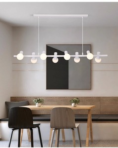Lustre de restaurant américain Personnalité créative Bande lumineuse <span class=keywords><strong>Caisse</strong></span> enregistreuse Caf Bar Light Milk Tea Shop Lampe de style industriel - Product Image 6
