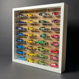 Acrylic Cars Dividers Cars Display Diecast Display Frame Case Hot Wheels Diecast Toy Display